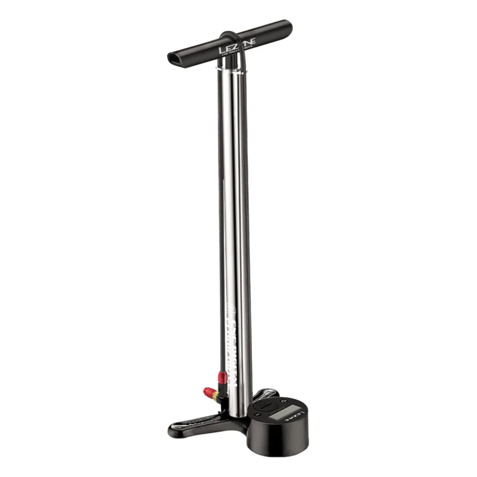 Lezyne CNC Digital Drive 3.5 Floor Pump - silver