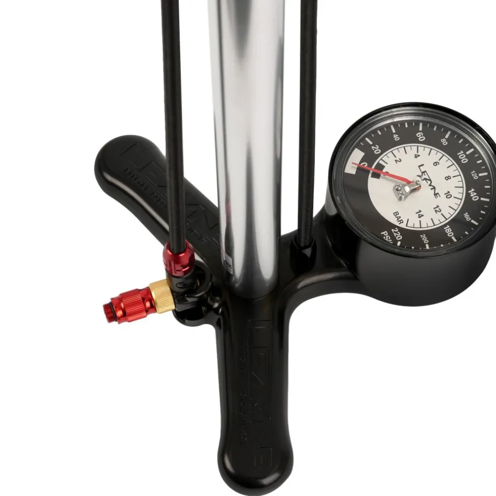 Lezyne CNC Floor Drive 3.5 Floor Pump - silver