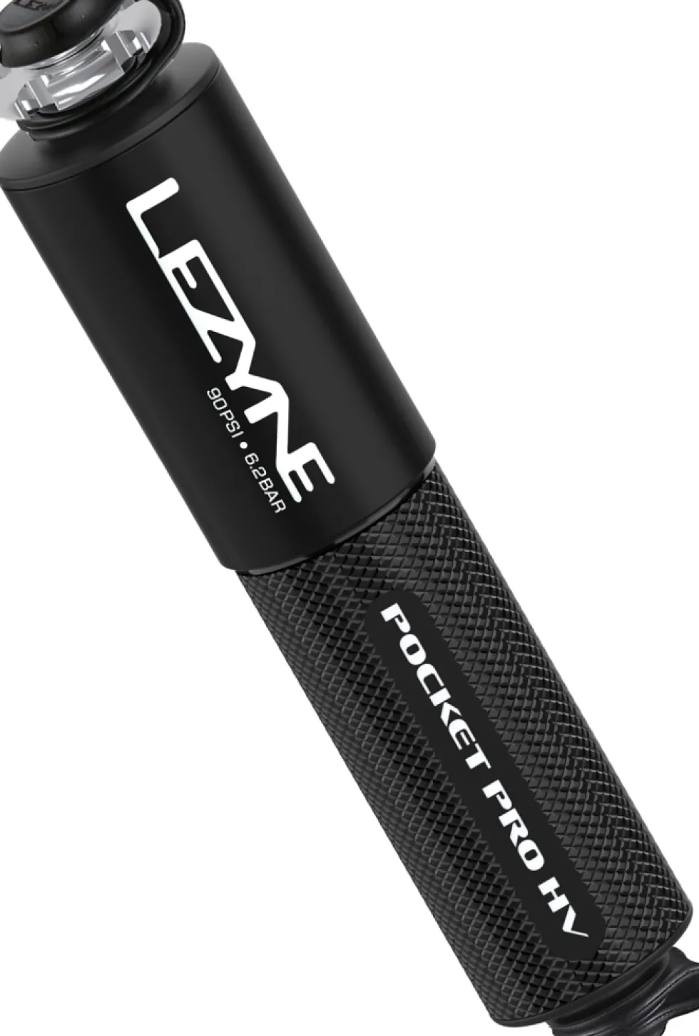 Lezyne CNC Pocket Drive Pro HV Minipomp - matt black/glossy black