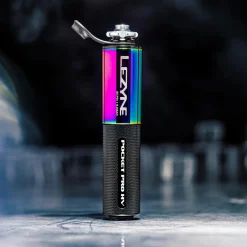 Lezyne CNC Pocket Drive Pro HV Minipomp - matt black/glossy black