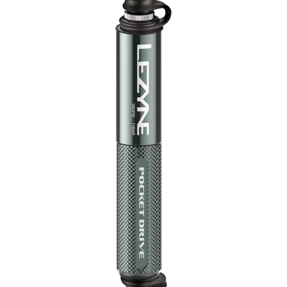 Mini Pompen < Lezyne CNC Pocket Drive Small Pump - light gray