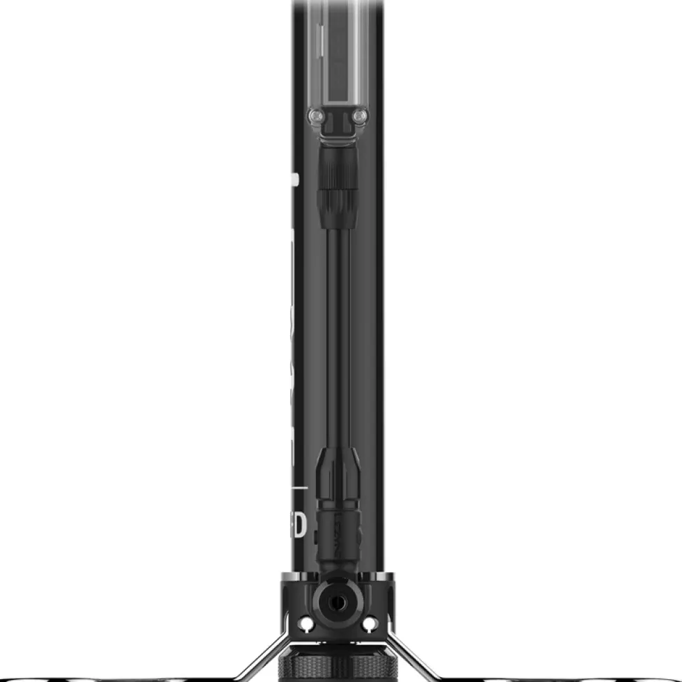 Lezyne Digital Travel Vloerpomp - zwart