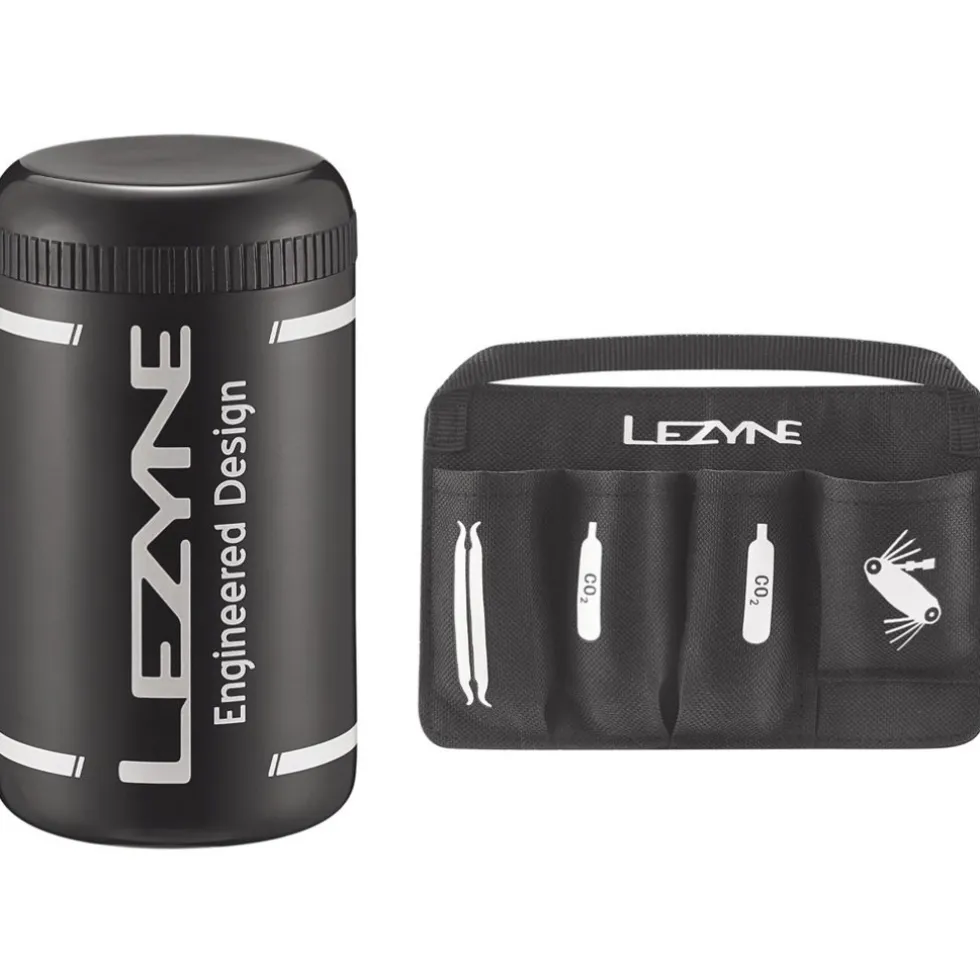 Lezyne Flow Caddy Bottle Box for Tools - black