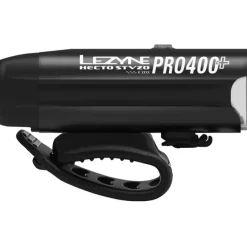 Voorlampen|Verlichting < Lezyne Hecto Pro 400+ Fietslamp Vooraan - zwart