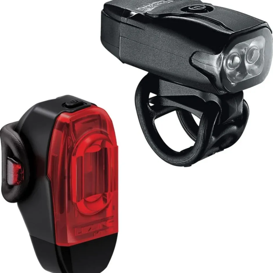 Voorlampen|Verlichting < Lezyne KTV Drive / KTV Drive+ Verlichtingsset - zwart / zwart