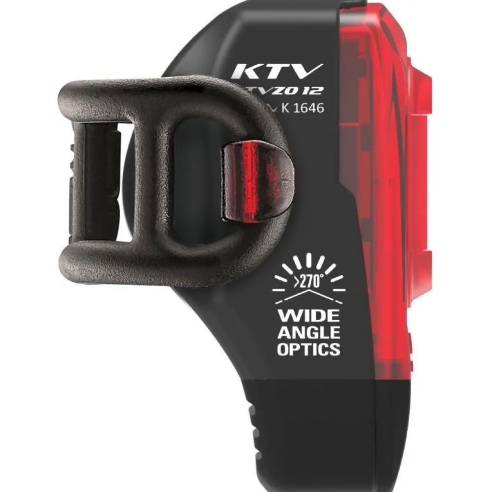 Lezyne KTV Drive Rear Light - German StVZO approved - black