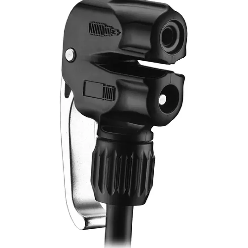 Vloerpompen < Lezyne Macro HP Floor Drive DV Vloerpomp - zwart mat