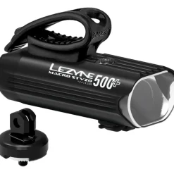 Voorlampen|Verlichting < Lezyne Macro 500+ Reverse Loaded Kit Fietslamp Vooraan - zwart