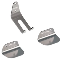 Lezyne Pedal Hook Muurbeugel - silver
