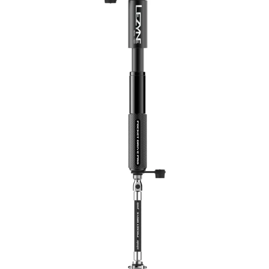 Mini Pompen < Lezyne Pocket Drive PRO Mini Pump - Matte Black