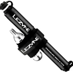 Lezyne Pressure Drive CFH Pump + CO2 Cartridge Pump - schwarz