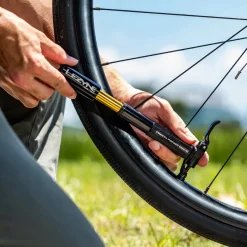 Lezyne Presta Pocket Drive Minipomp - zwart-goud