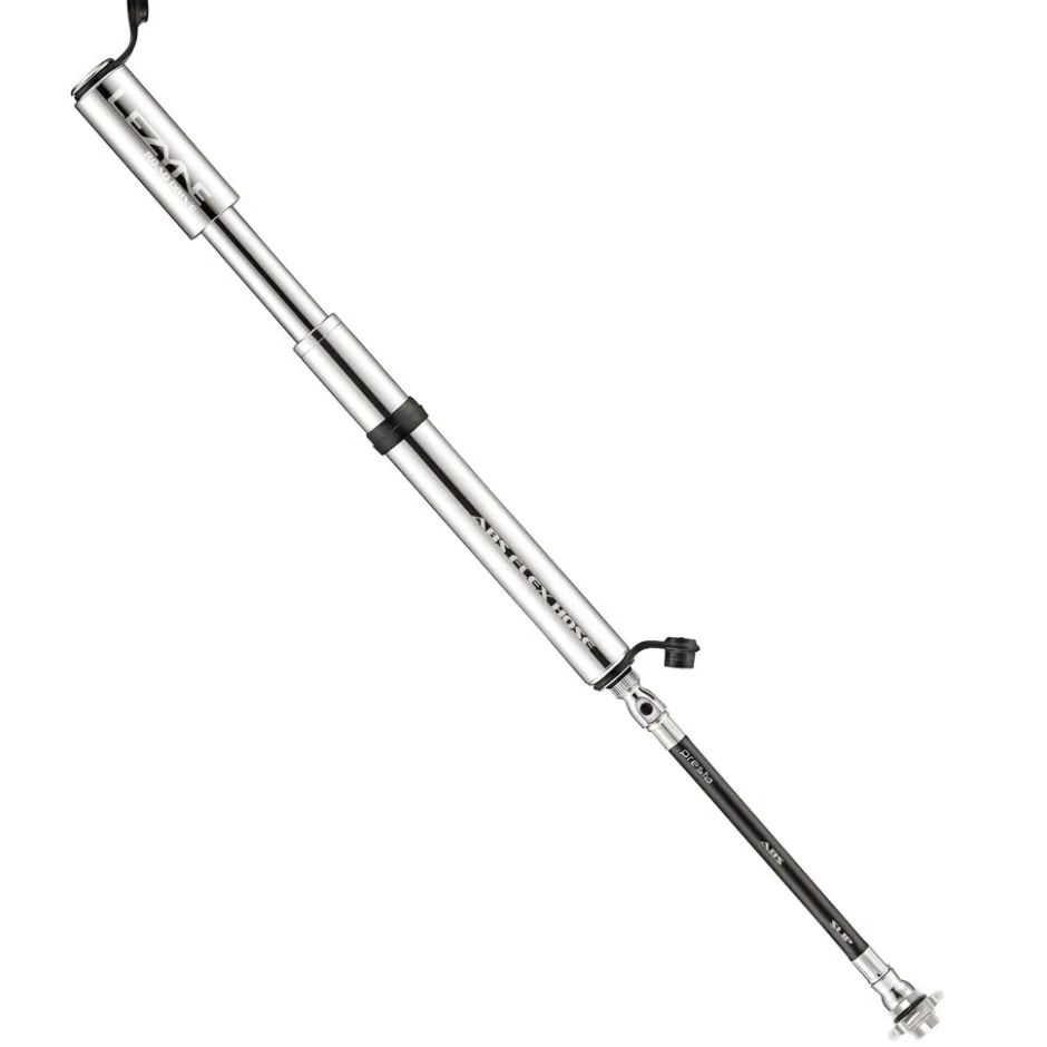 Mini Pompen < Lezyne Road Drive Medium Air Pump - with valve core tool - silver