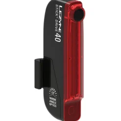 Verlichting|Achterlampen < Lezyne Stick+ Drive Fietslamp Achteraan - zwart