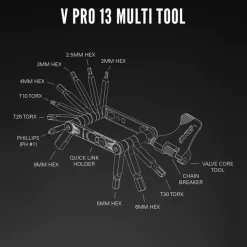 Lezyne V Pro Mini Fietsgereedschap / Multitool - #13