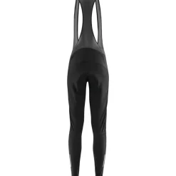 Löffler Airblocc Elastic Fietsbroek met Bretels Dames - zwart 990
