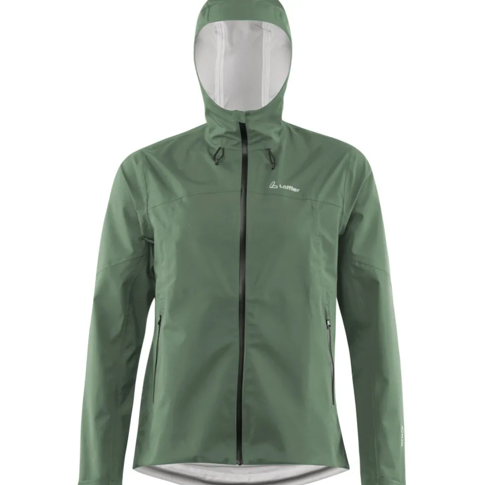 Löffler Comfort WPM Protect Jas met Capuchon Heren - pine 327