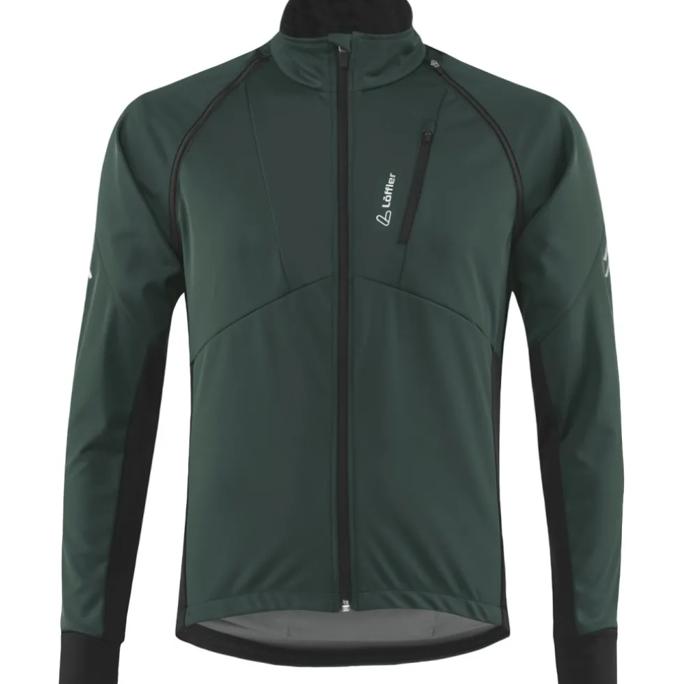 Löffler San Remo Airblocc Light Zip-Off Fietsjas Heren - forest 365