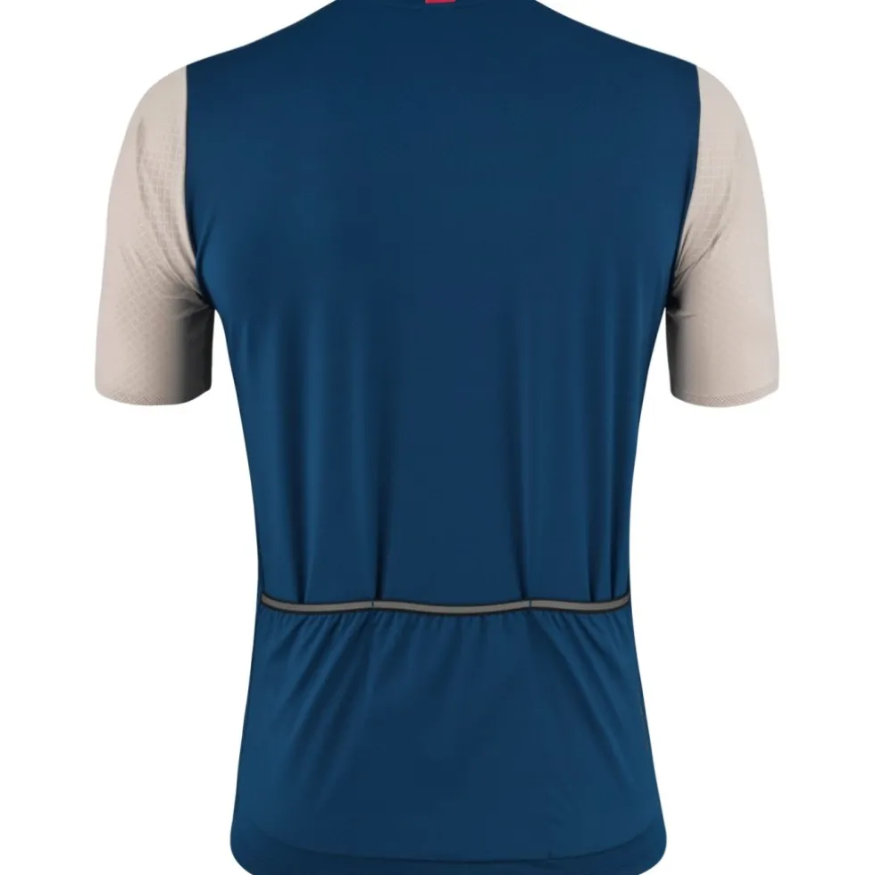 Löffler Skys Clear Mid Full Zip Fietsshirt heren - navy 416