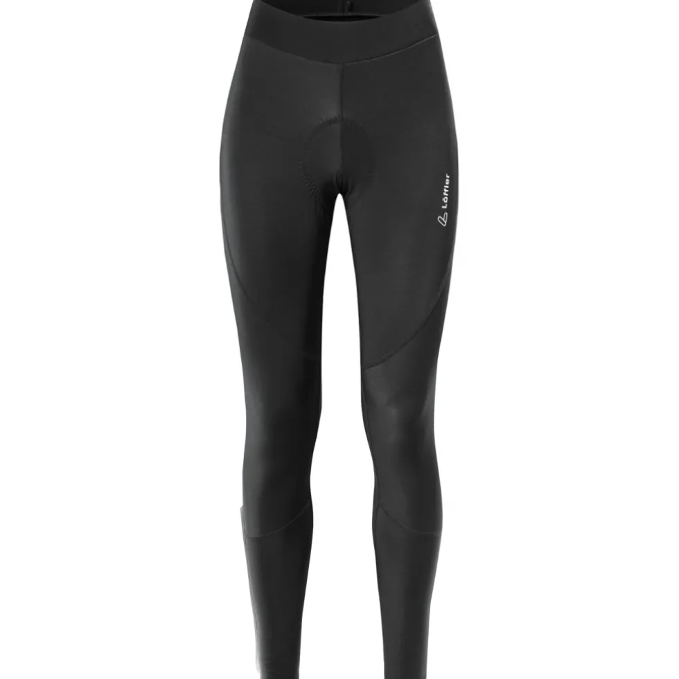 Löffler Thermo Elastic Fietsbroek Dames - zwart 990