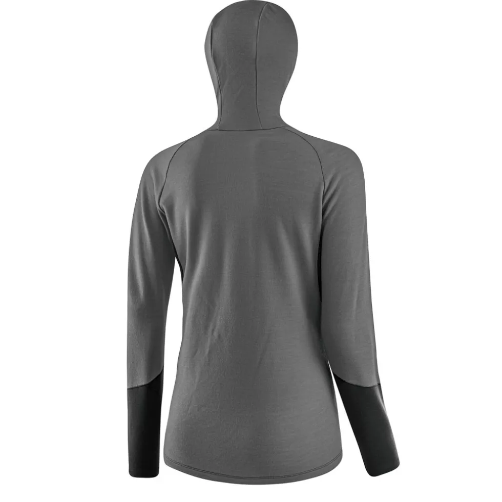 Löffler Transtex® Merino Hoodie Dames - zwart 990