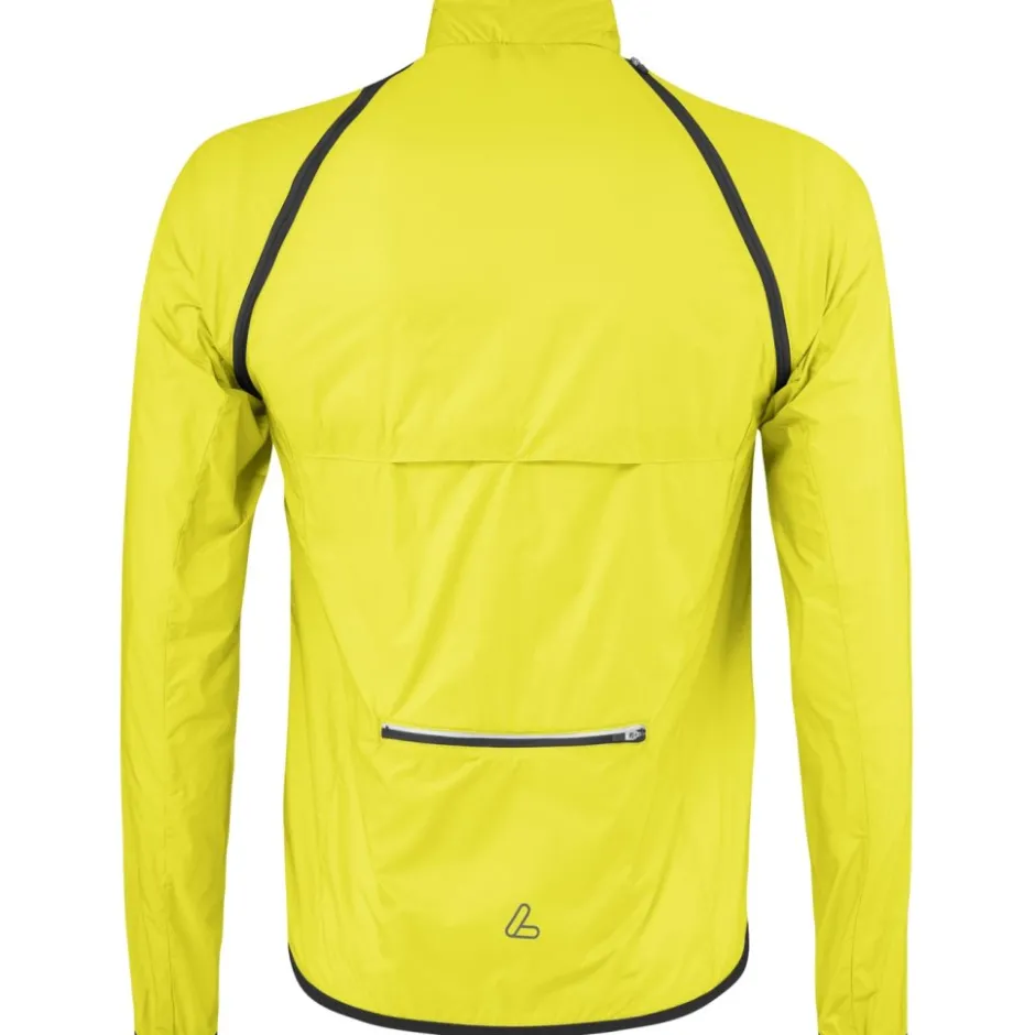 Windjacks|Vesten < Löffler Windshell Zip-Off Fietsjas heren - lemon 2