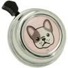 Liix Colour Bell fietsbel - French Batdog Chrome