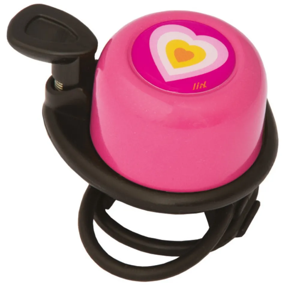 Liix Scooter Bell fietsbel - Love Aura Pink