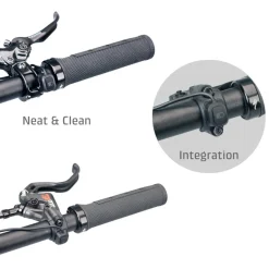 Voorlichten Voor Elektrische Fiets|E-Bike Verlichting < Litemove AE-200 LED-Voorlicht voor S-Pedelecs - AE2001 | Beugel onder / Vorkbevestiging