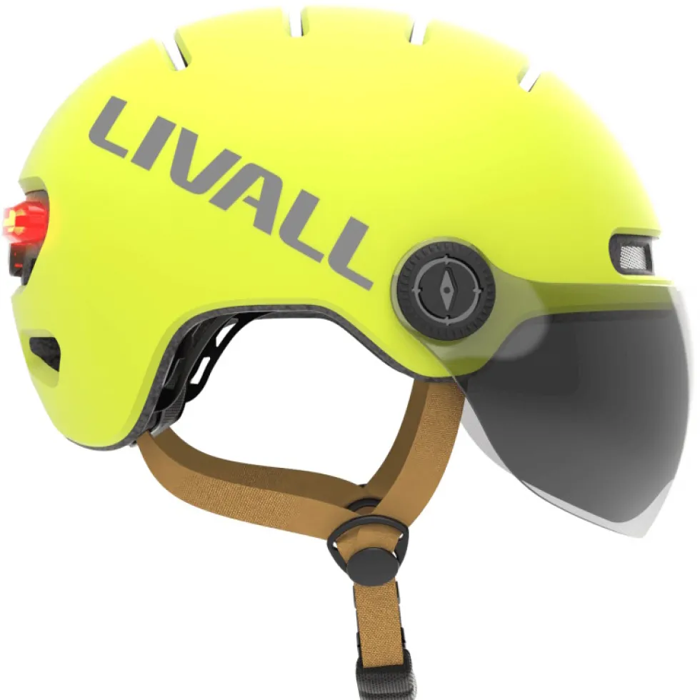 Livall L23 Fietshelm - Signal Yellow