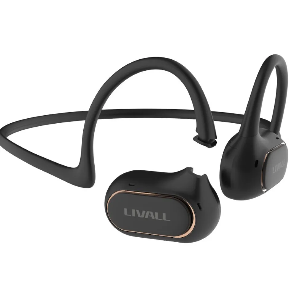 Sport Oordopjes < Livall LTS 21 Pro OpenEar Hoofdtelefoon - zwart