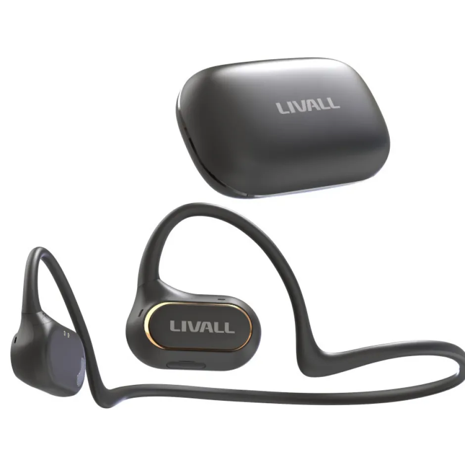 Sport Oordopjes < Livall LTS 21 Pro OpenEar Hoofdtelefoon - zwart