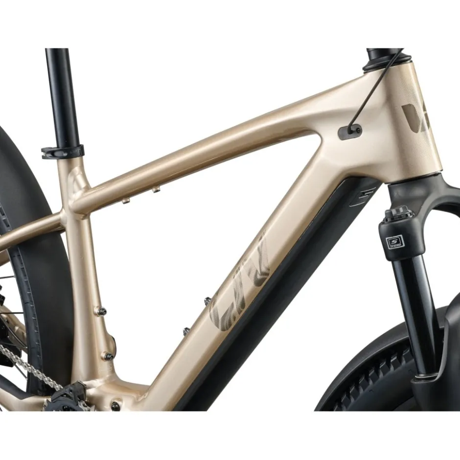 Elektrische Fietsen|E-Mtb Hardtail < Liv TEMPT E+ EX | GEN2 - Dames E-MTB - 2025 - 27.5" - Sandshell