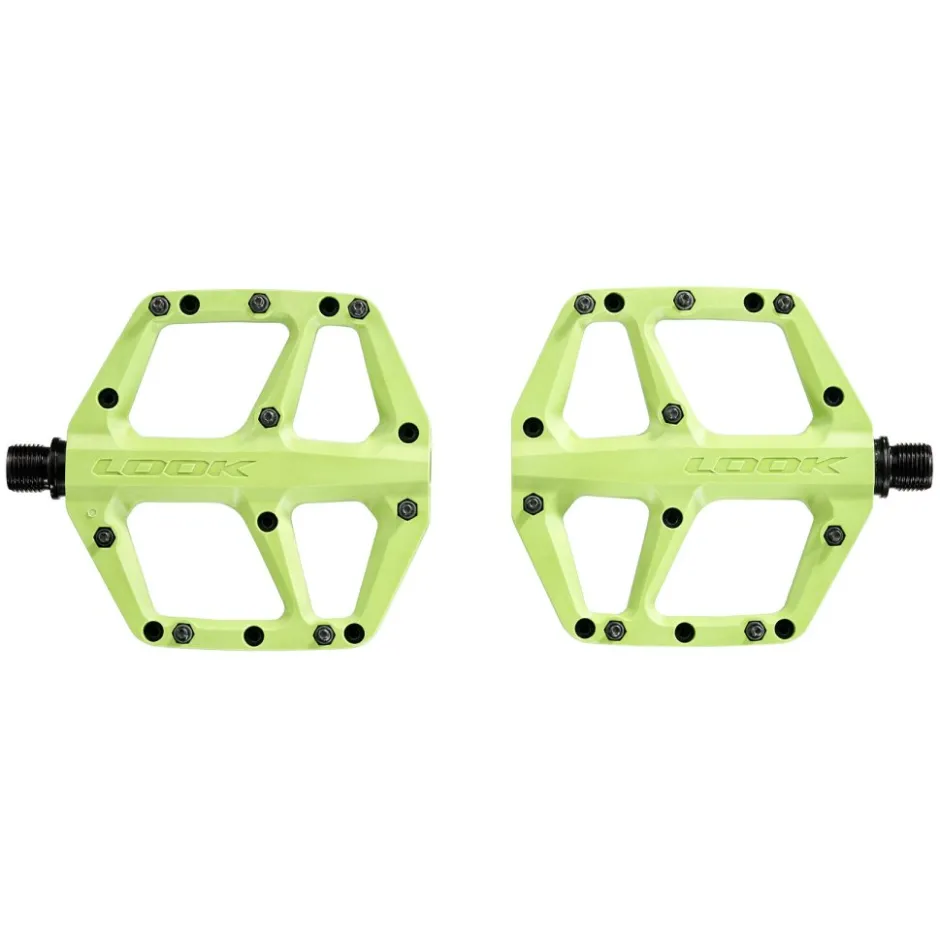 Platformpedalen < LOOK Trail Roc Fusion MTB Flat Pedals - lime