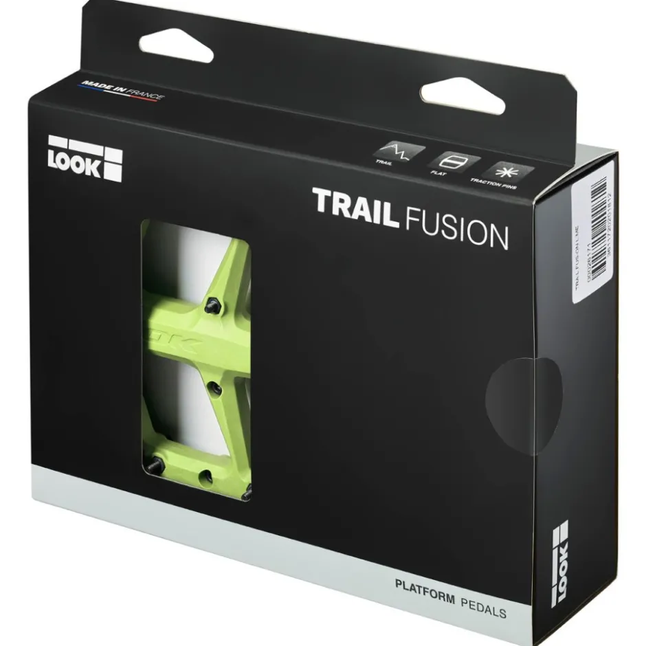 Platformpedalen < LOOK Trail Roc Fusion MTB Flat Pedals - lime