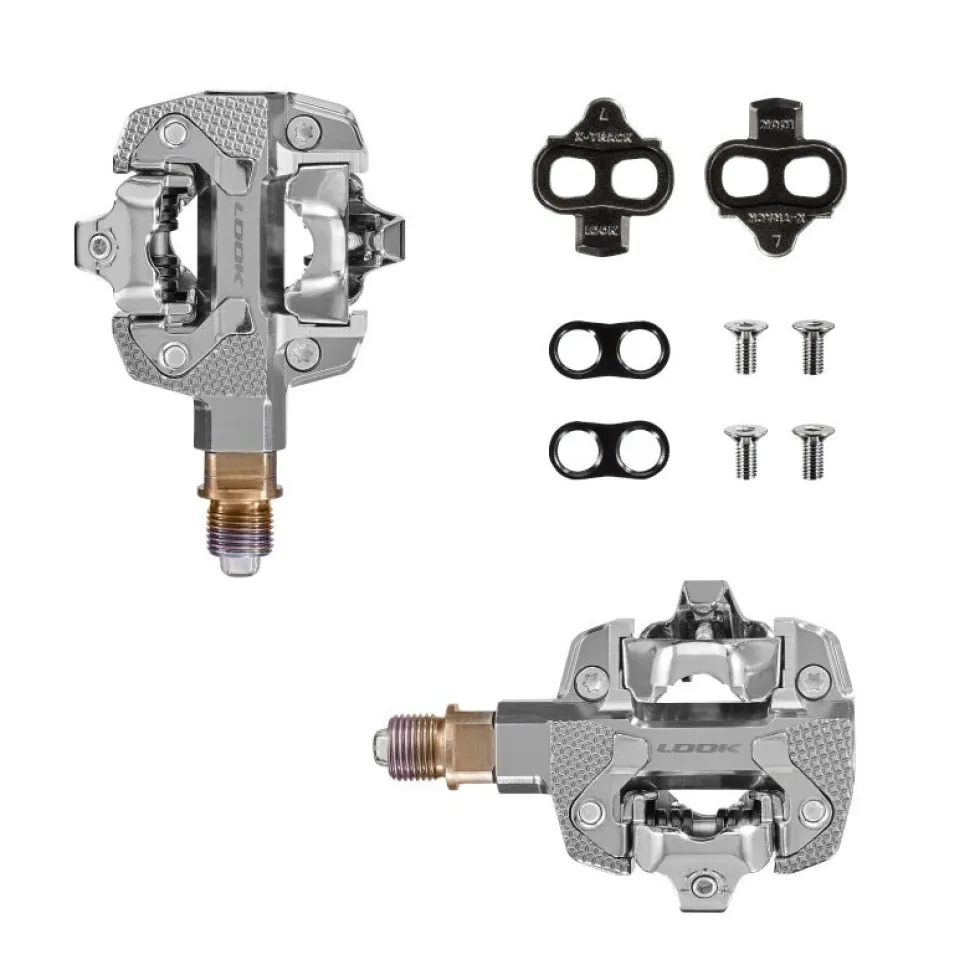 LOOK X-Track Power Pedaal - Powermeter | Dual - zilver