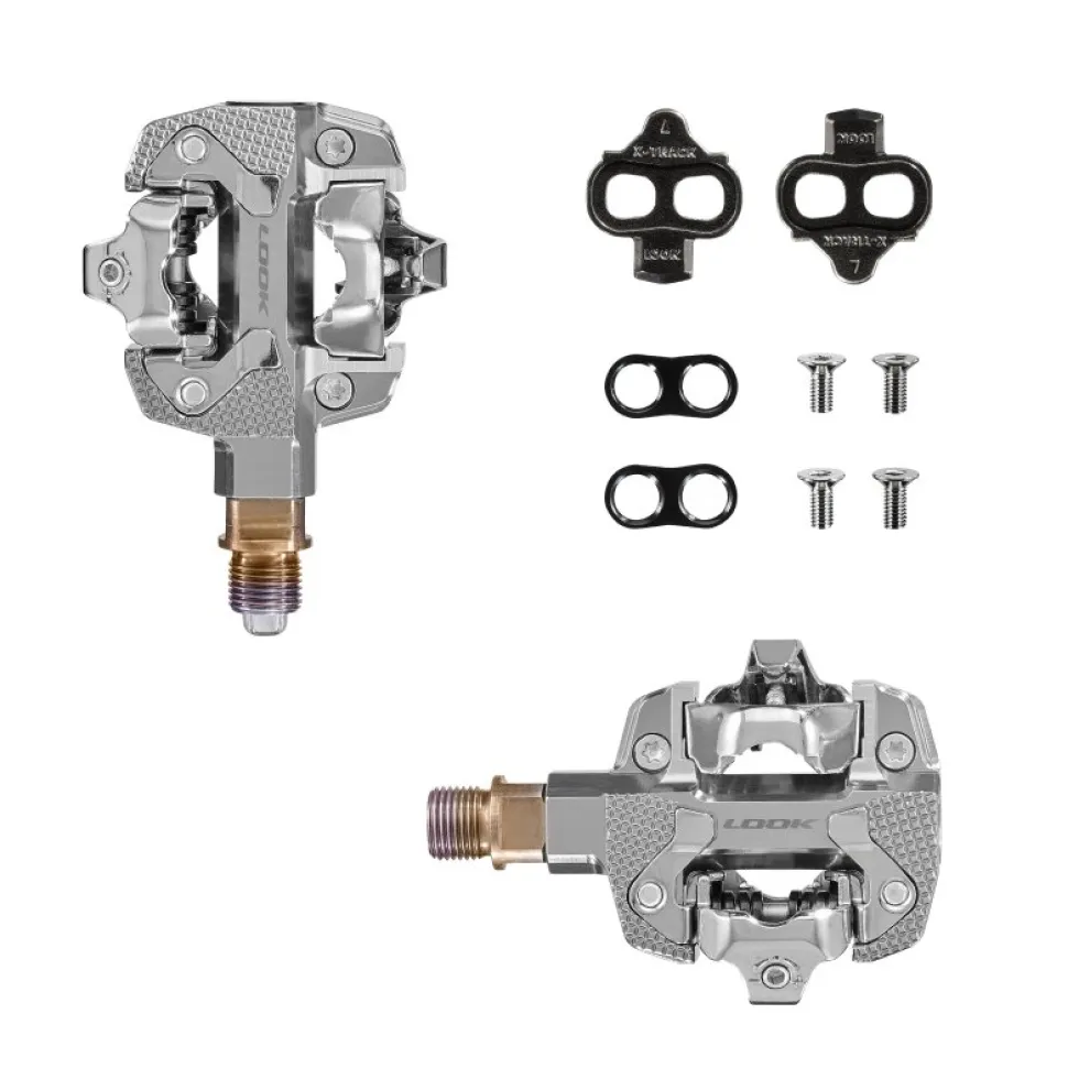 LOOK X-Track Power Pedaal - Powermeter | Single - zilver