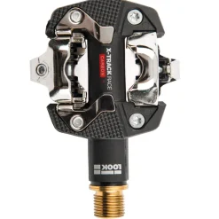 Klikpedalen < LOOK X-Track Race Carbon Ti Pedalen - zwart