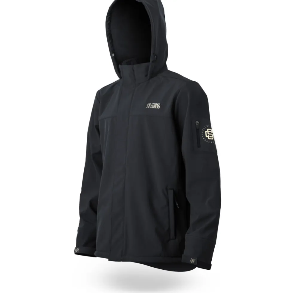 Loose Riders B-01 Softshell-Jas Heren - MMXIII Zwart