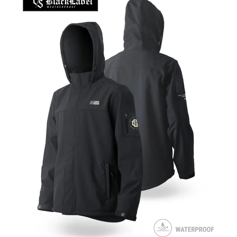 Loose Riders B-01 Softshell-Jas Heren - MMXIII Zwart