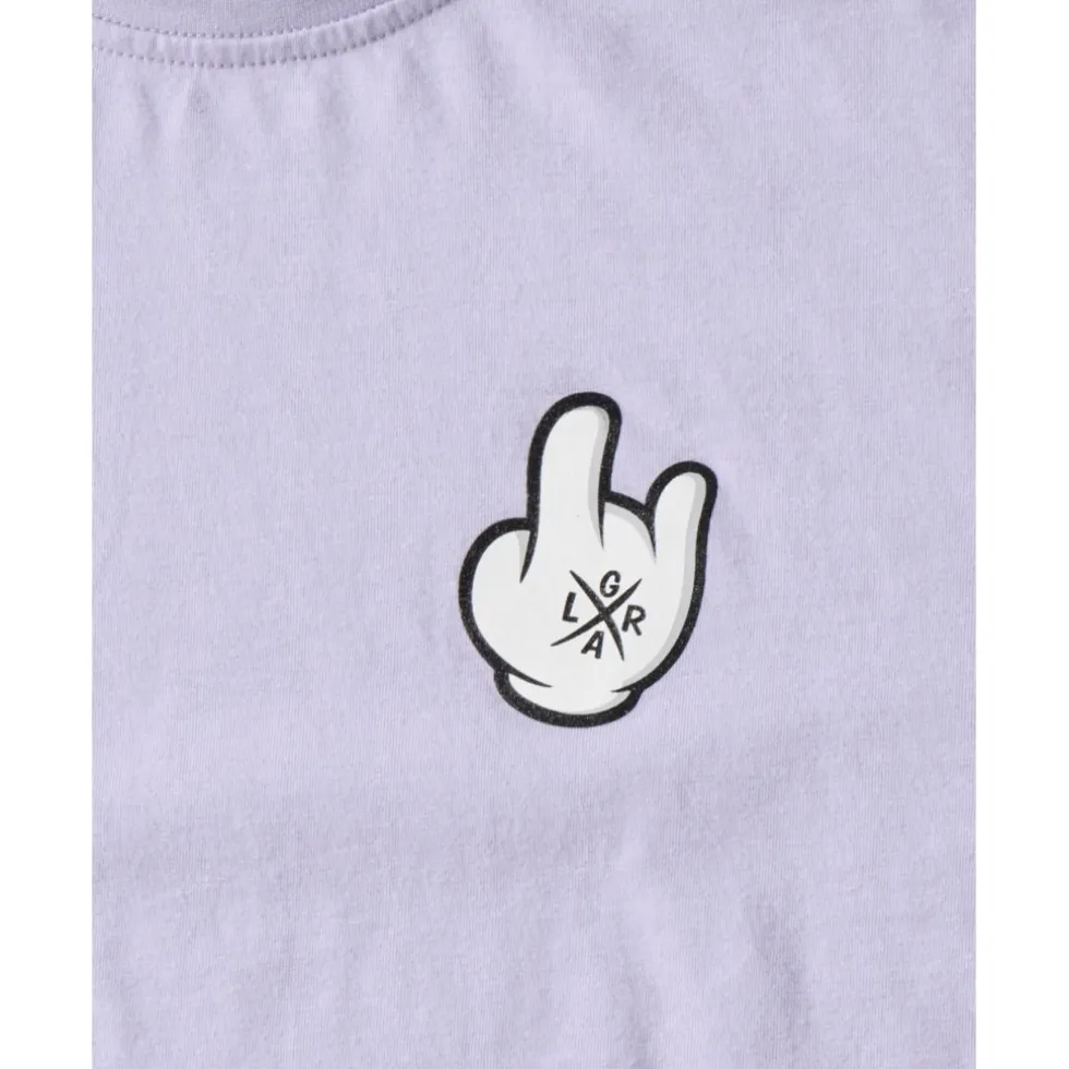 Loose Riders Graphic Tech T-Shirt Heren - Shred Mauve