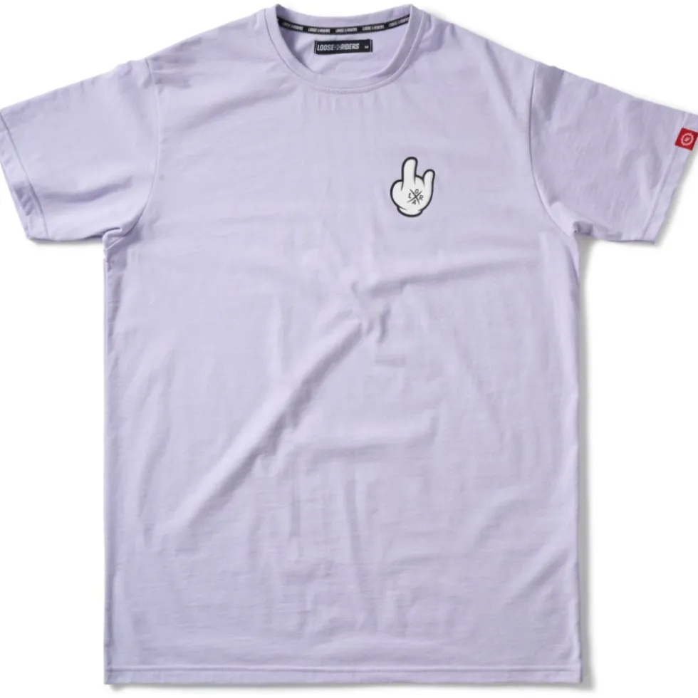 Loose Riders Graphic Tech T-Shirt Heren - Shred Mauve