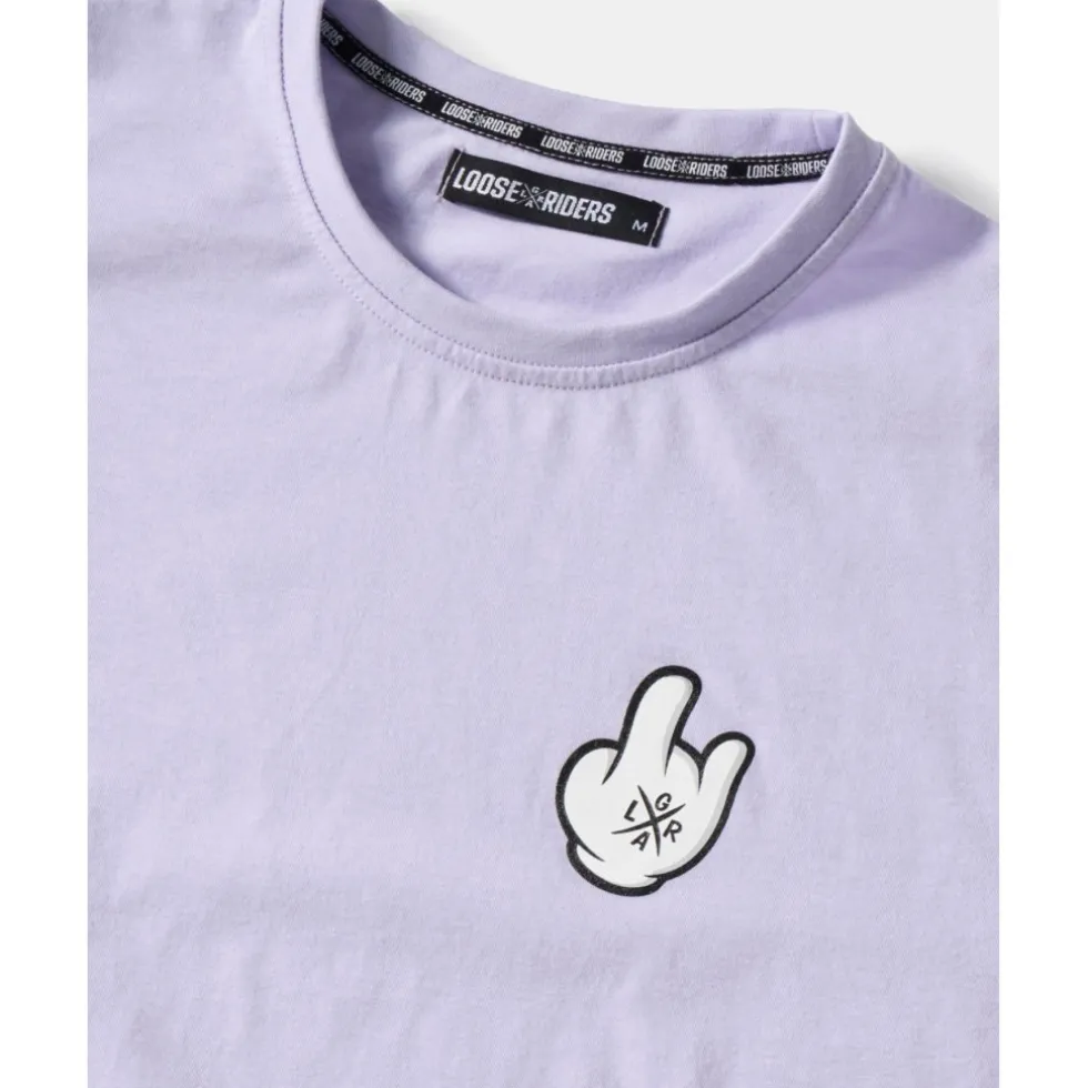 Loose Riders Graphic Tech T-Shirt Heren - Shred Mauve