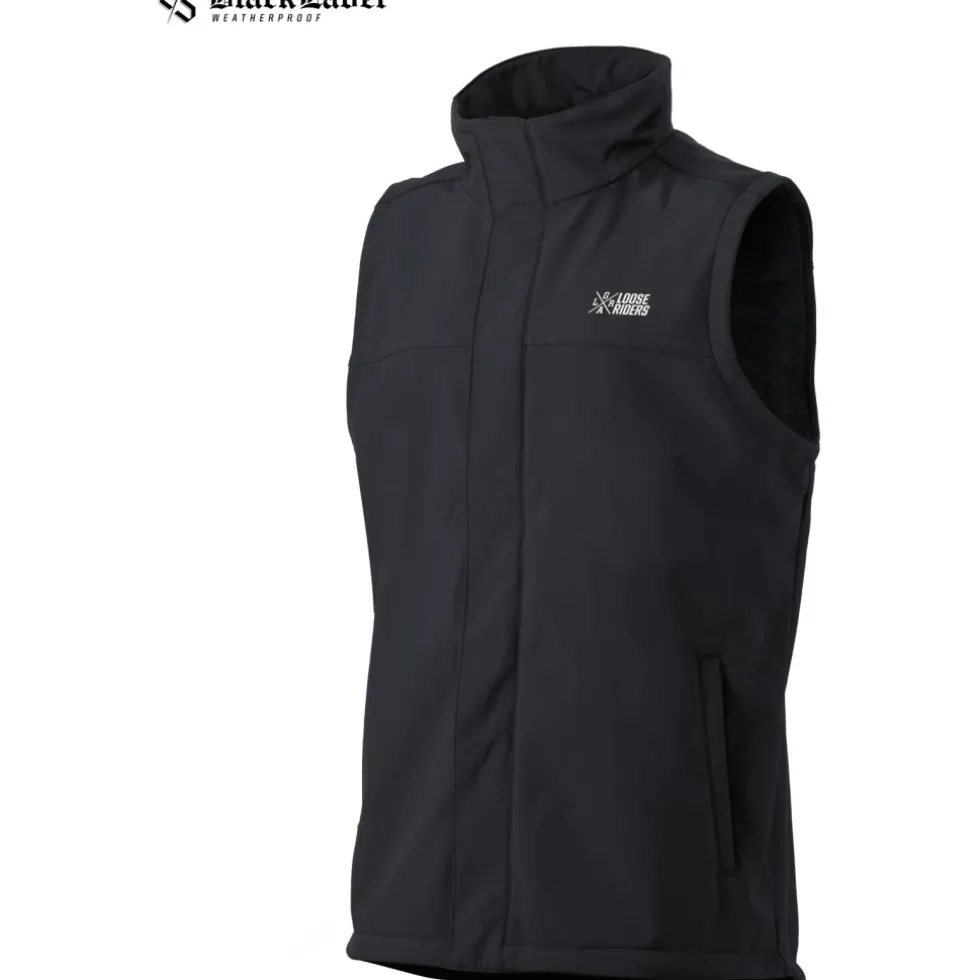 Loose Riders V-01 Softshell-Vest Heren - MMXIII Black