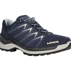 LOWA Innox Pro GTX Lo Wandelschoenen Dames - navy/salmon