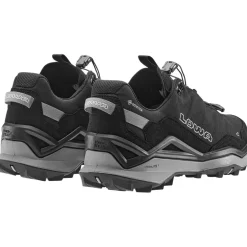 LOWA Maddox Pro GTX Lo SL Wandelschoenen Heren - zwart/grijs