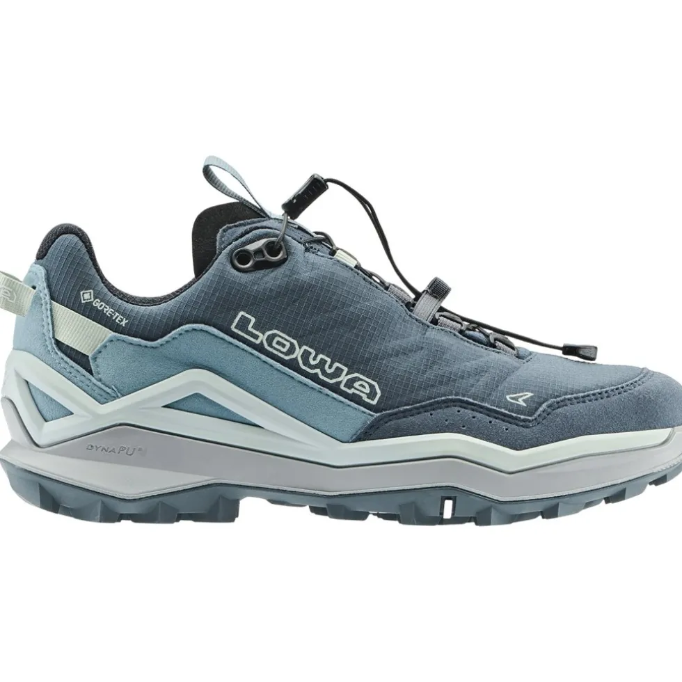 LOWA Maddox Pro GTX Lo SL Wandelschoenen Dames - smoke blue/slate blue