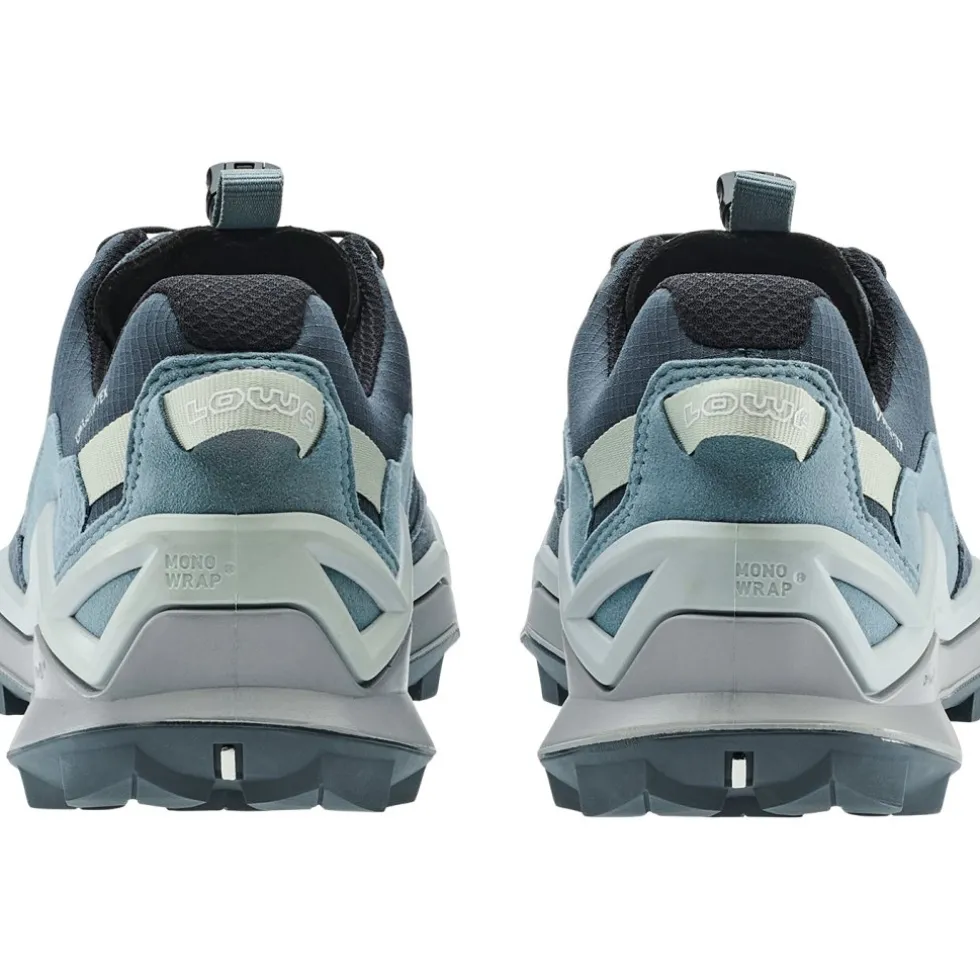 LOWA Maddox Pro GTX Lo SL Wandelschoenen Dames - smoke blue/slate blue