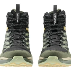 Wandelschoenen|Wandelschoenen < LOWA Maddox Pro GTX Mid Wandelboots Heren - zwart/olijf