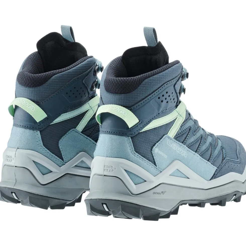 LOWA Maddox Pro GTX Mid Wandelboots Dames - smoke blue/slate blue